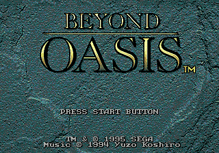 Beyond Oasis